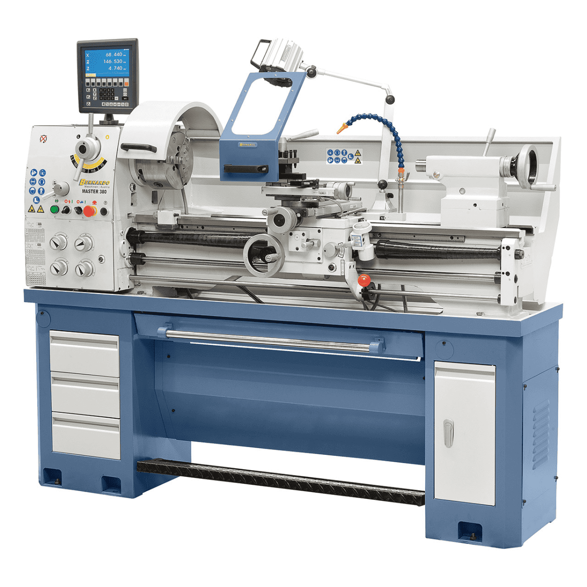 Tornio universale Bernardo Master 380 con display digitale