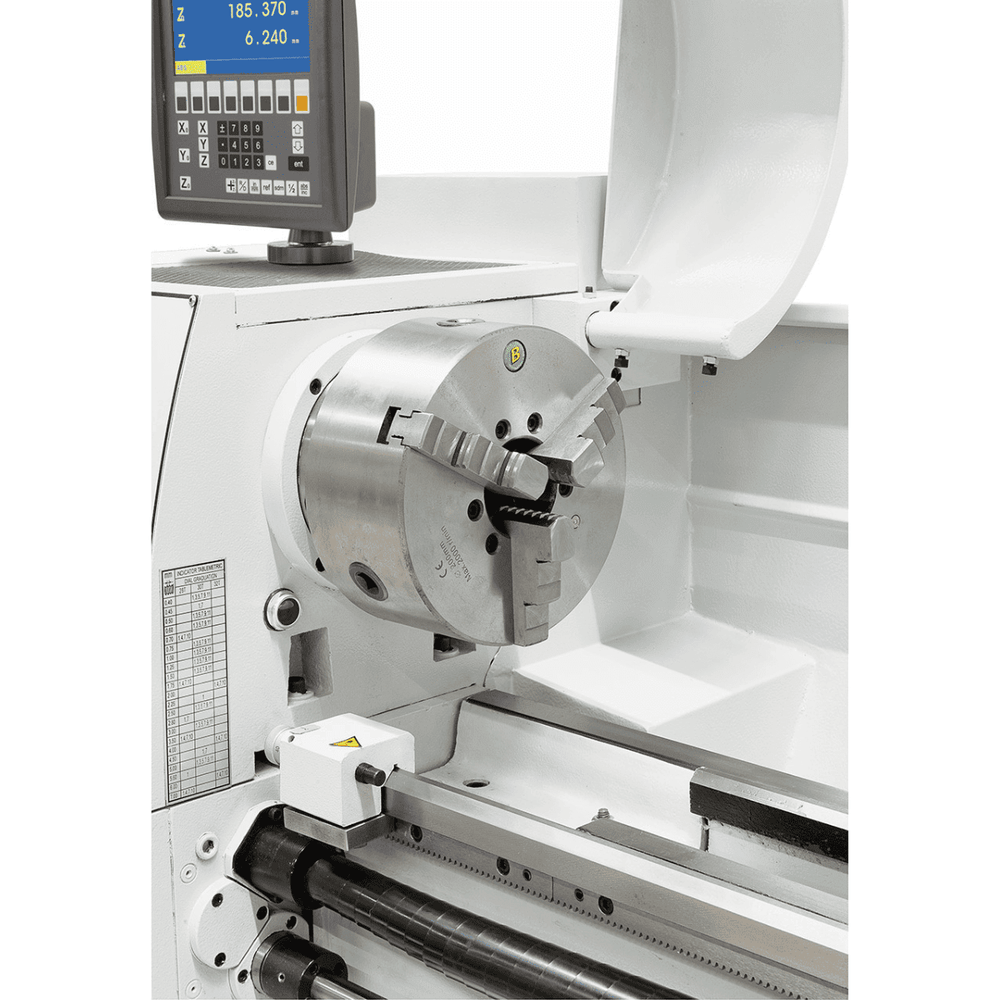 Tornio Bernardo Master 180 con DRO 3 assi ES-12 V