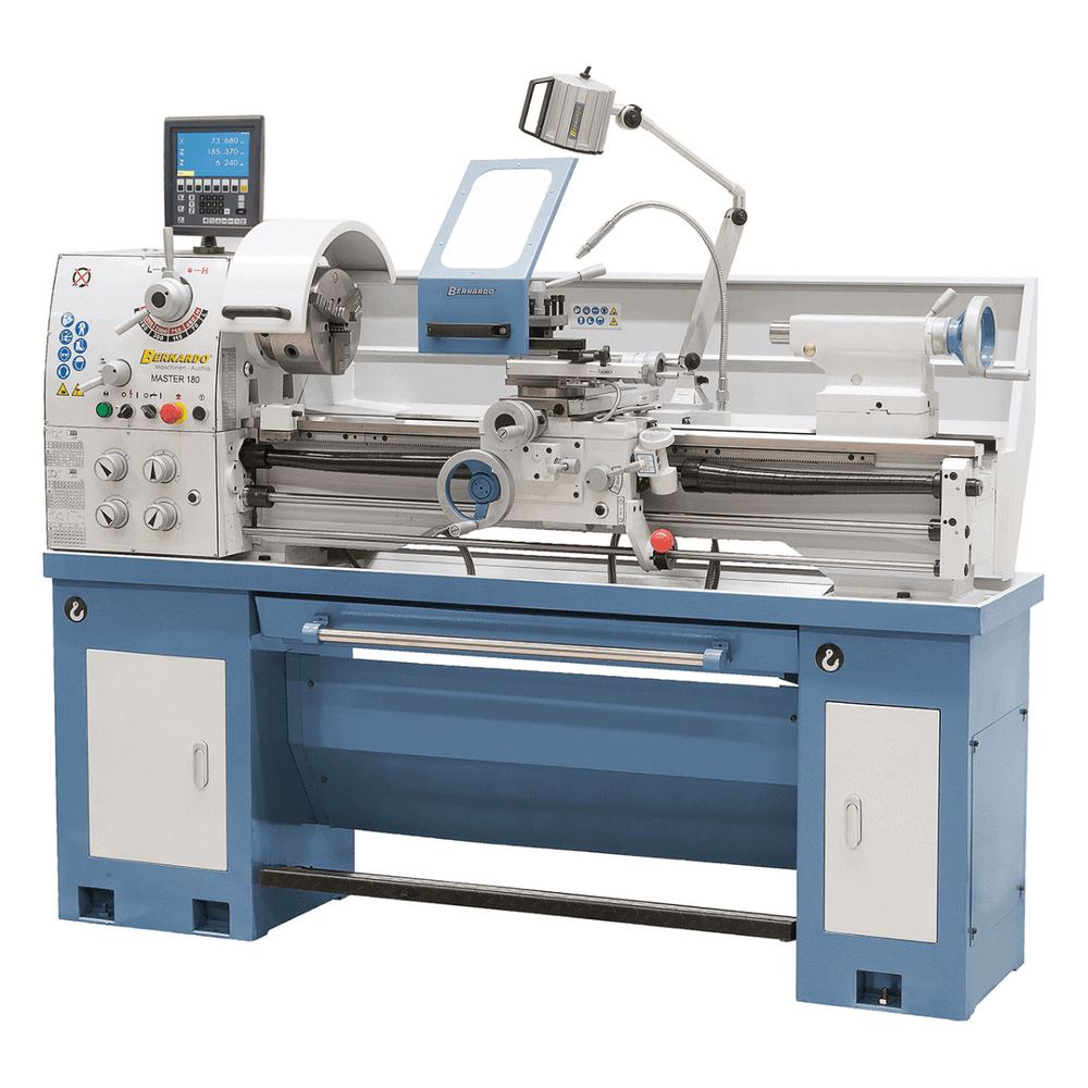 Tornio Bernardo Master 180 con DRO 3 assi ES-12 V