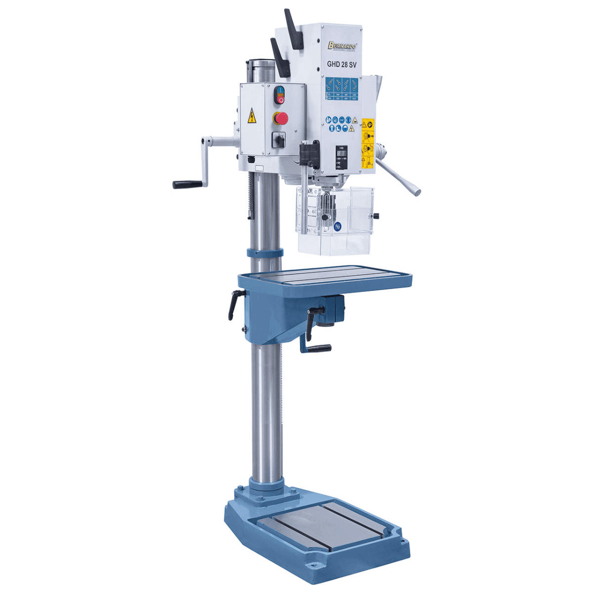 GHD 28 SV gear drill with digital display