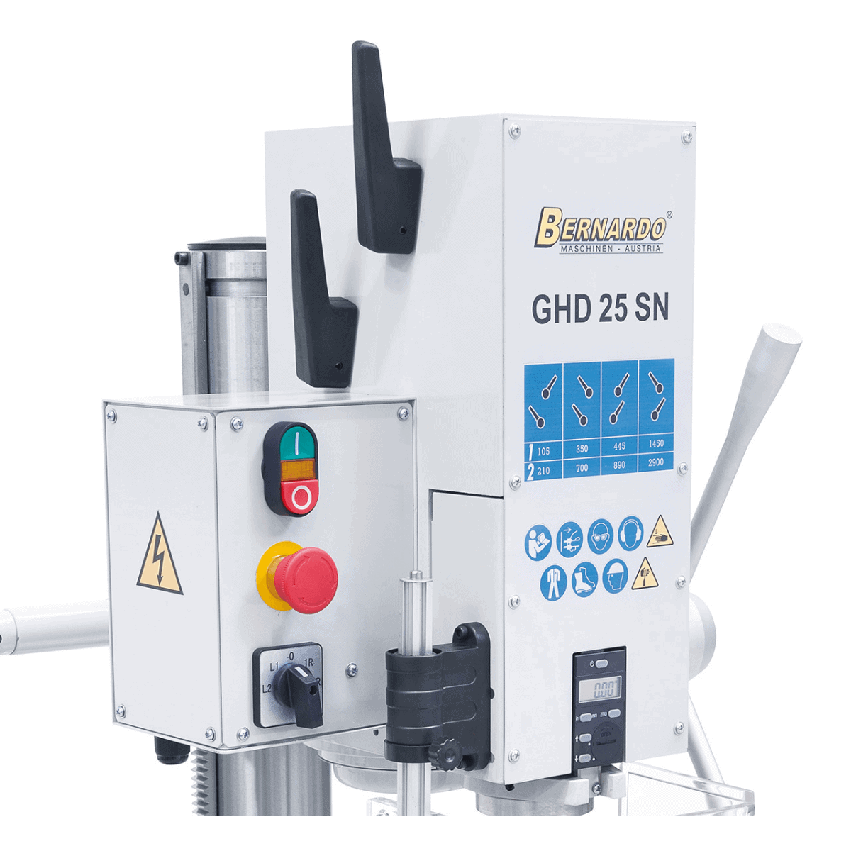 GHD 25 SN gear drill with digital display
