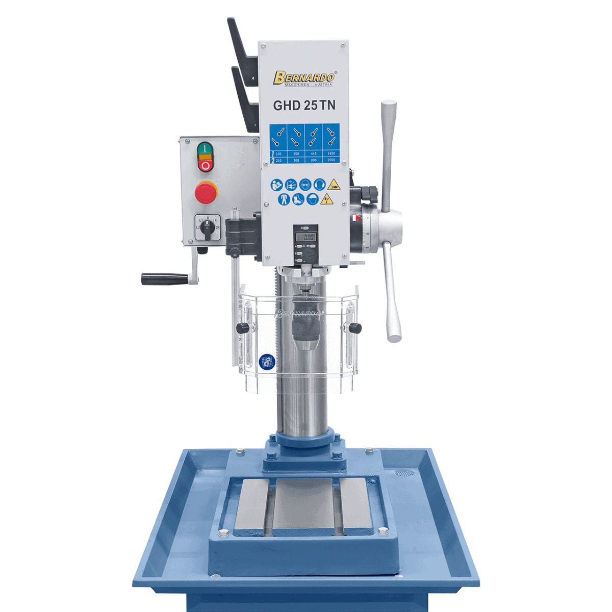 GHD 25 TN gear drill with digital display