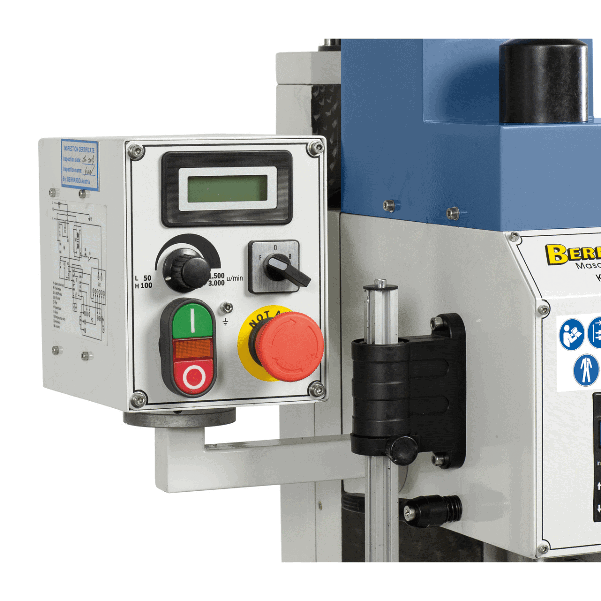 KF 25 Pro Bohr- und Fräsmaschine mit Vorschub