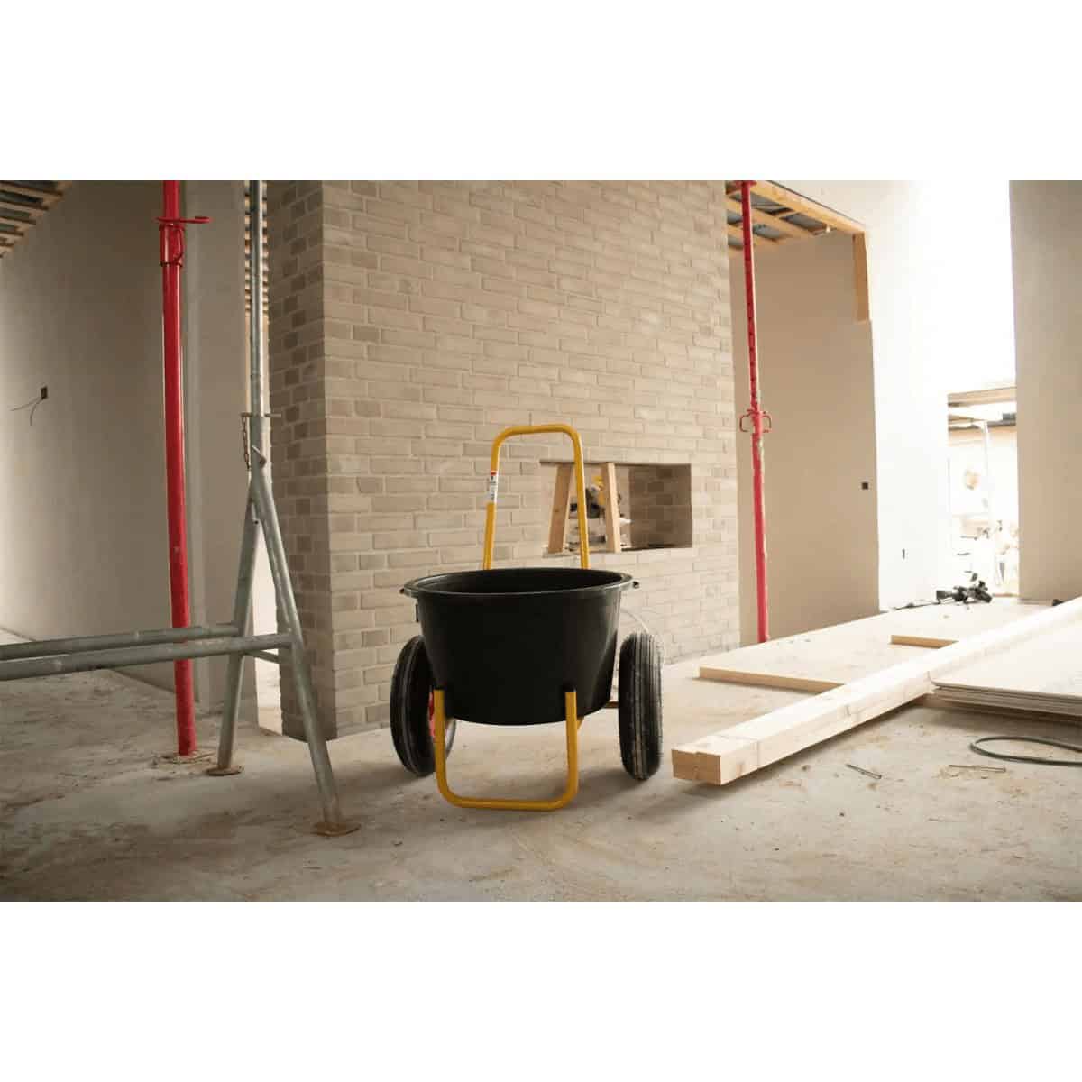 Ravendo – Carrello porta secchi da cantiere 65 L