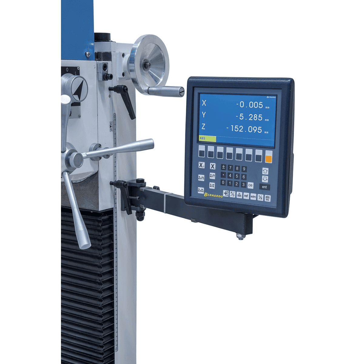 Bernardo Trapano-fresatrice BF 30 N Super con display 3 assi