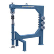 Bernardo Ruota Inglese RSM 1100 x 1,5 con gola da 1140 mm, telaio rinforzato e set completo di 10 rulli inferiori e 4 superiori.