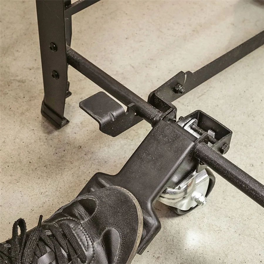 Carrello mobile per macchine da banco IGM ST1M – portata 200 kg, piano 570×500 mm