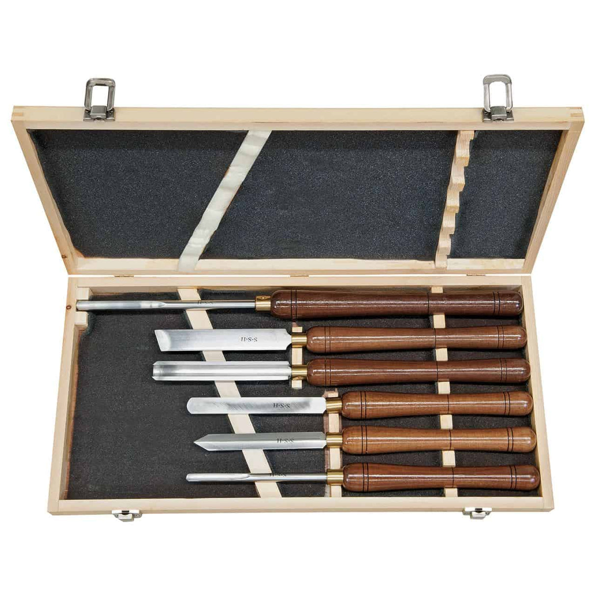 Set di lame da tornio professionali A, HSS, 6 pezzi.