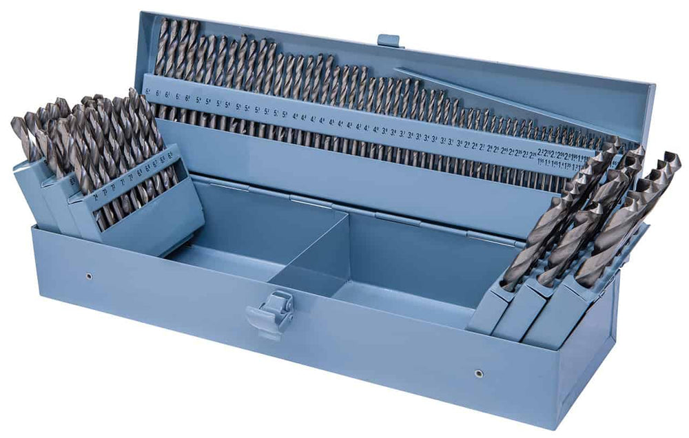 Set punte elicoidali HSS, 118 pezzi