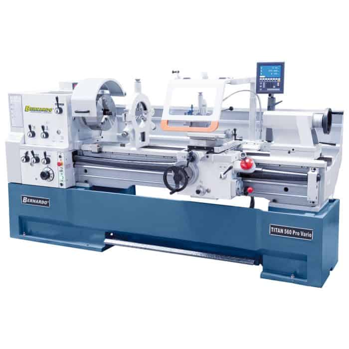 Tornio Bernardo TITAN 560 x 3000 Pro Vario con DRO 3 assi