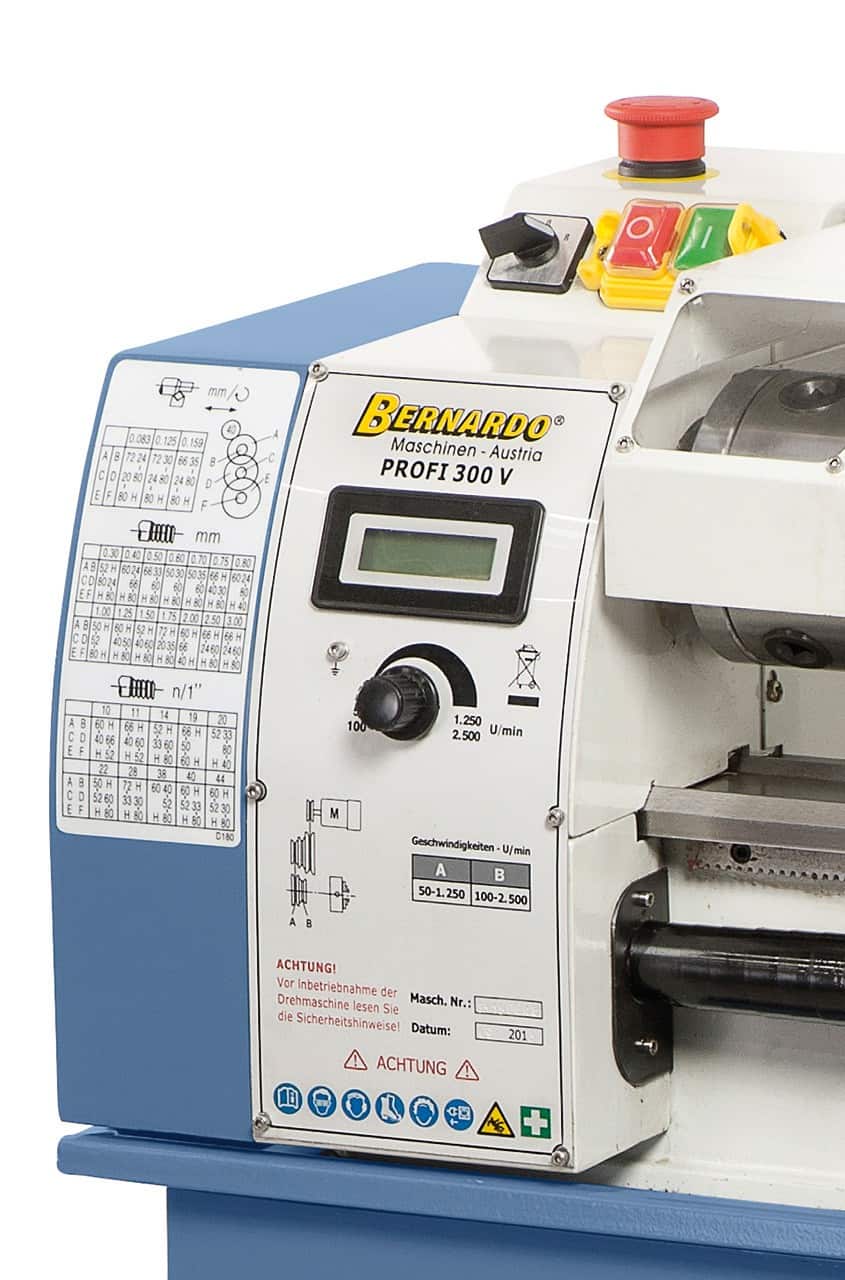 Tornio per metallo Bernardo Profi 300 V – 230V