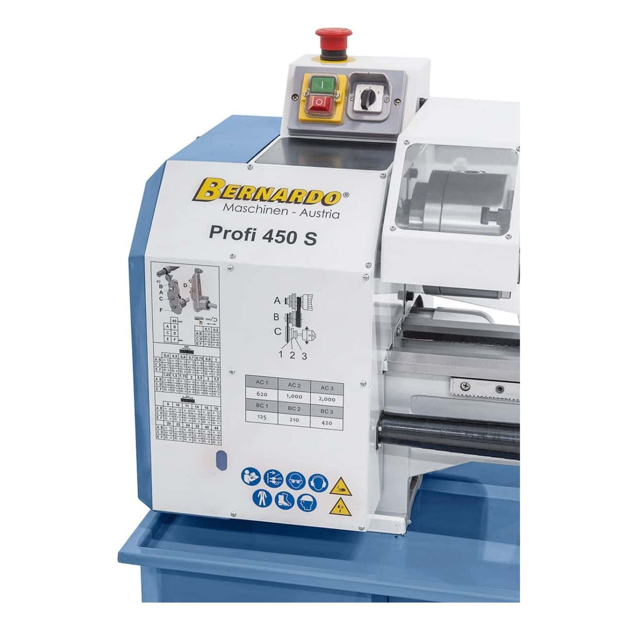 Patrona Profi 450 S / 230 V lathe
