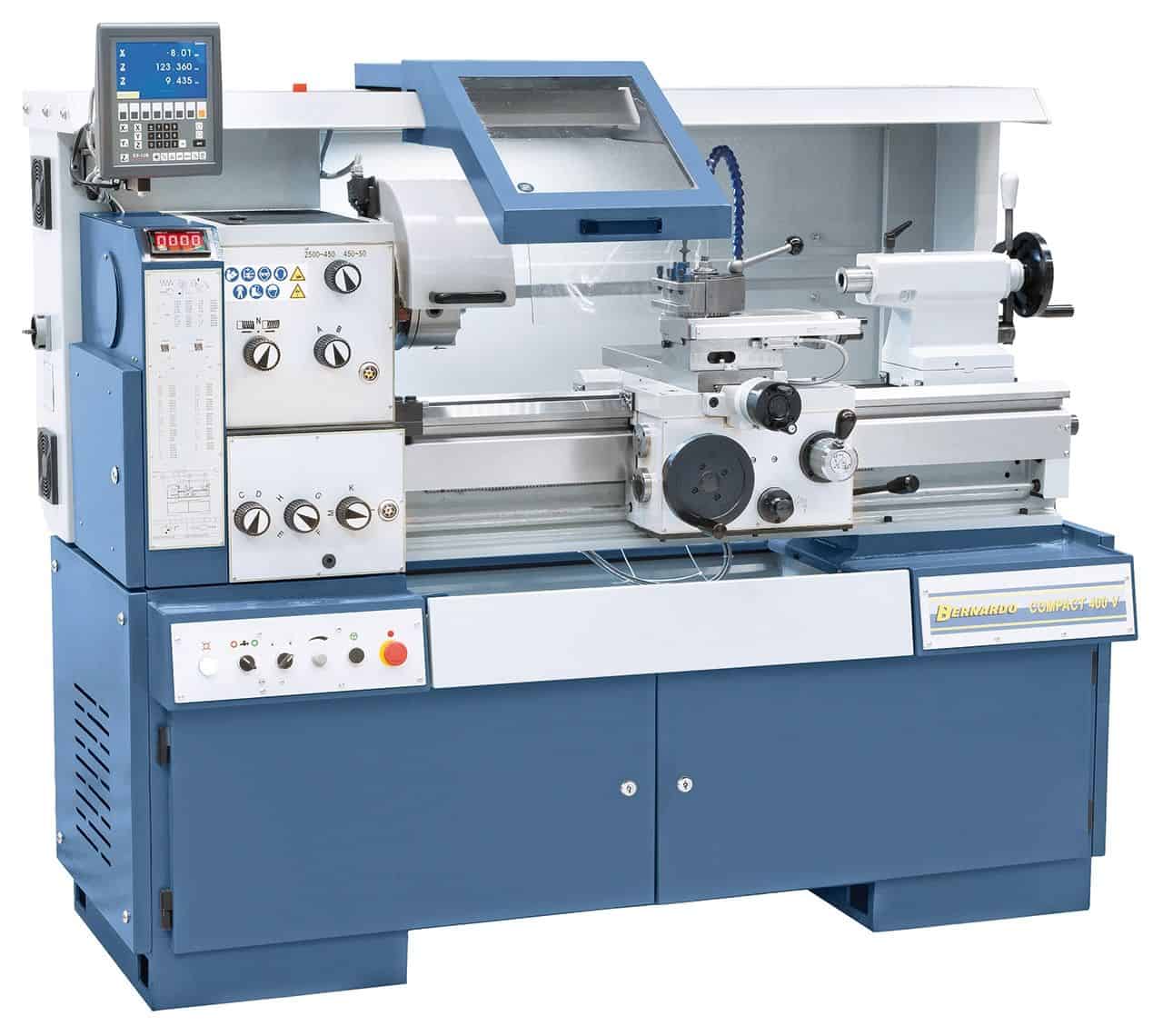 Tornio Bernardo Compact 400 V con DRO 3 assi ES-12 V