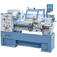 Tornio Bernardo Smart 410 x 1500 V-constant con distanza tra le punte 1500 mm, foro mandrino 52 mm e motore 5,5 kW, completo di mandrino 200 mm, piatto frontale e DRO.
