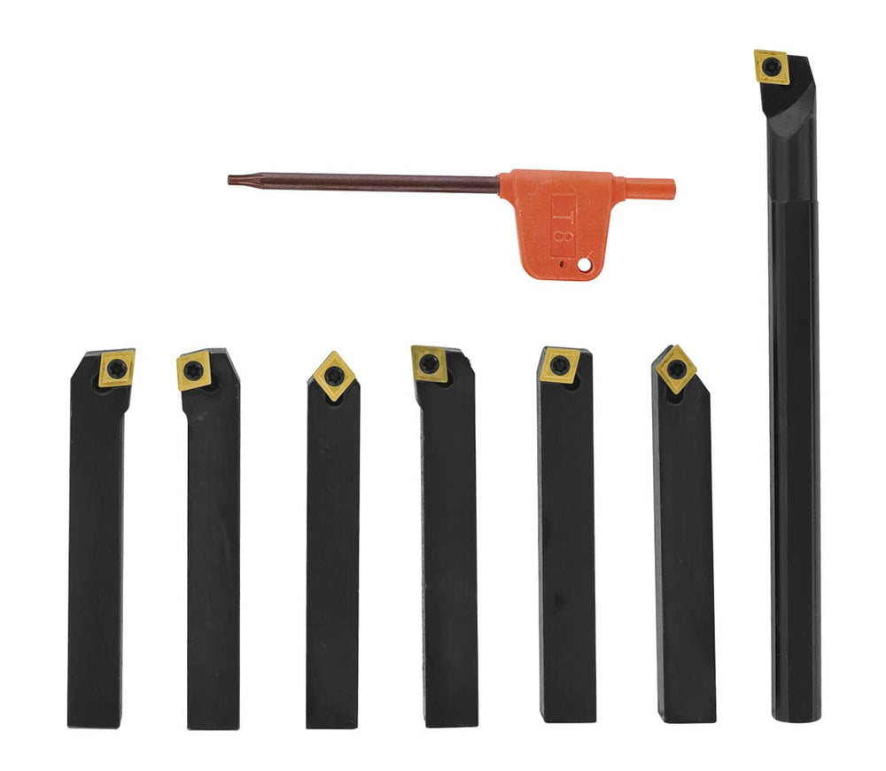Utensile da tornio 6 pezzi, 8 mm