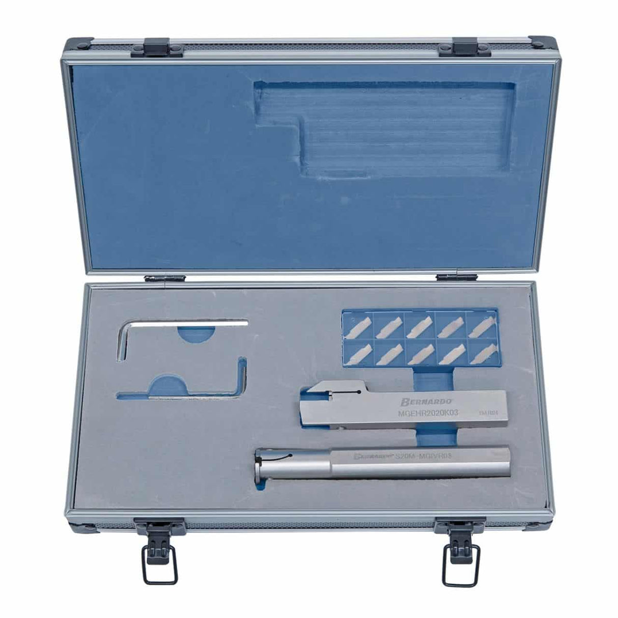 20 mm HM-Wechselwendeplatten-Stechdrehwerkzeug (innen/außen), 2er-Set