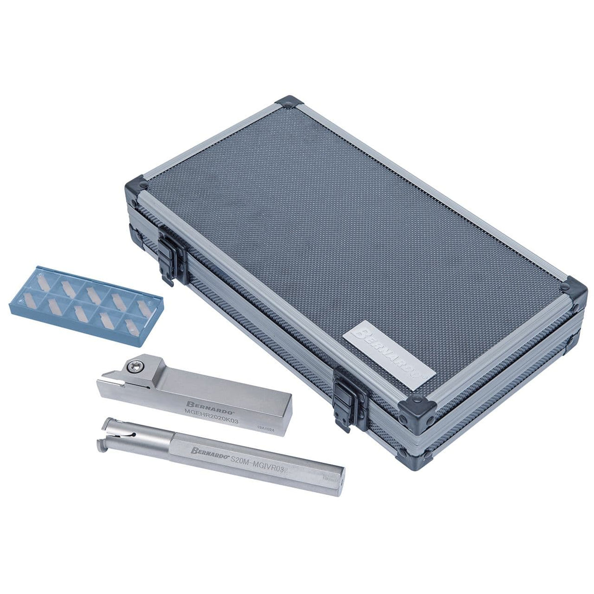 20 mm HM-Wechselwendeplatten-Stechdrehwerkzeug (innen/außen), 2er-Set