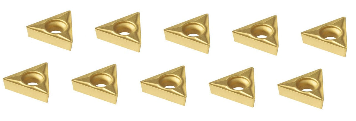 Wechselplatten-Set HM (10 Stück) für Drehmeissel 10 / 12 mm