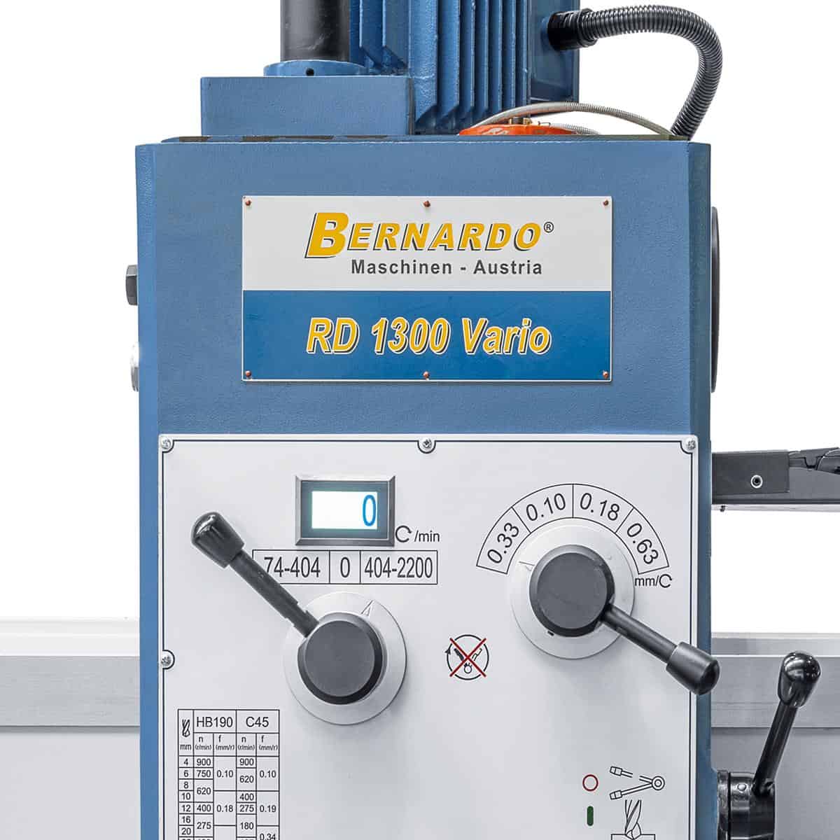 RD 1300 Vario Radialbohrmaschinen und Rapid Radialbohrmaschinen