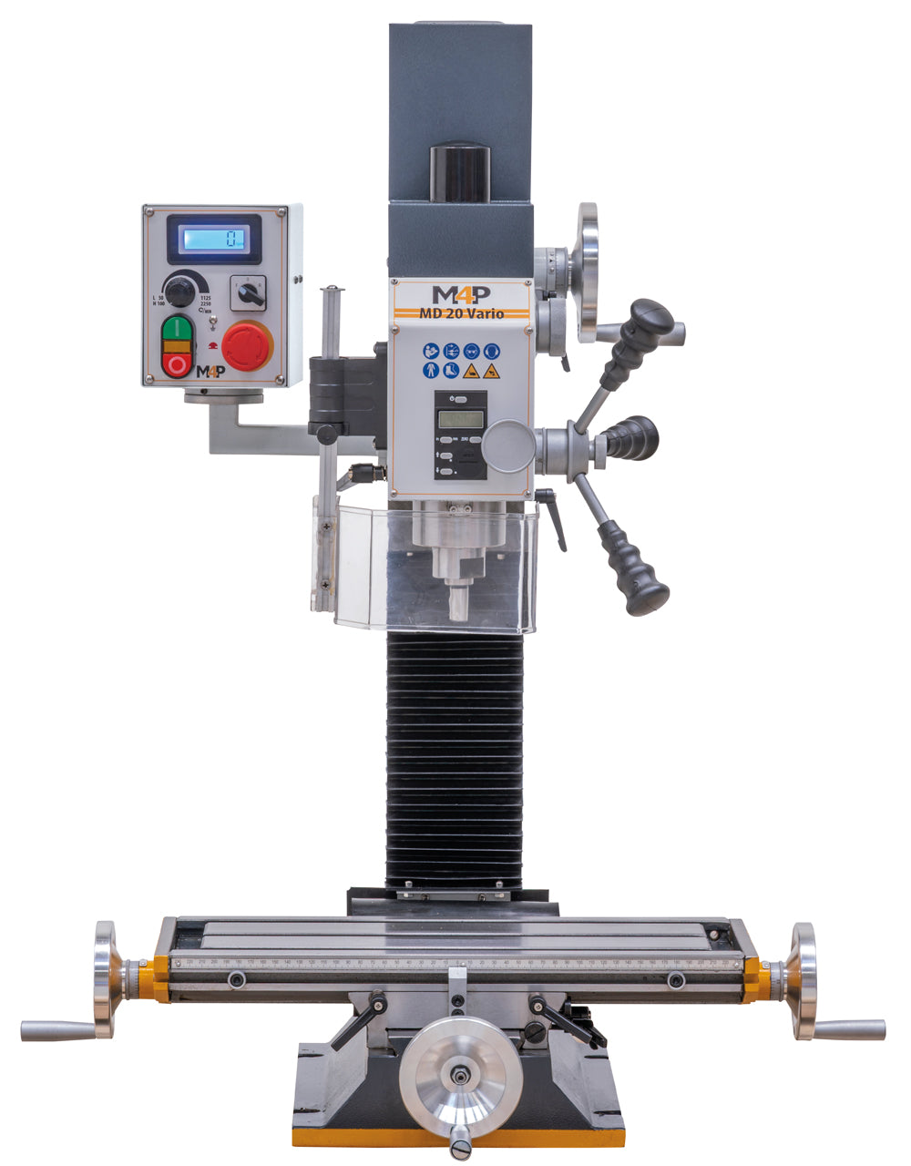 Trapano-fresatrice M4P MD 20 Vario, vista frontale