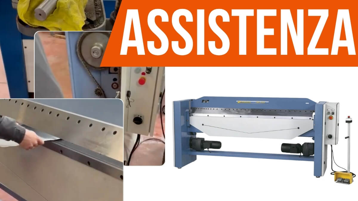 Installazione piegatrici motorizzate TBM 3020