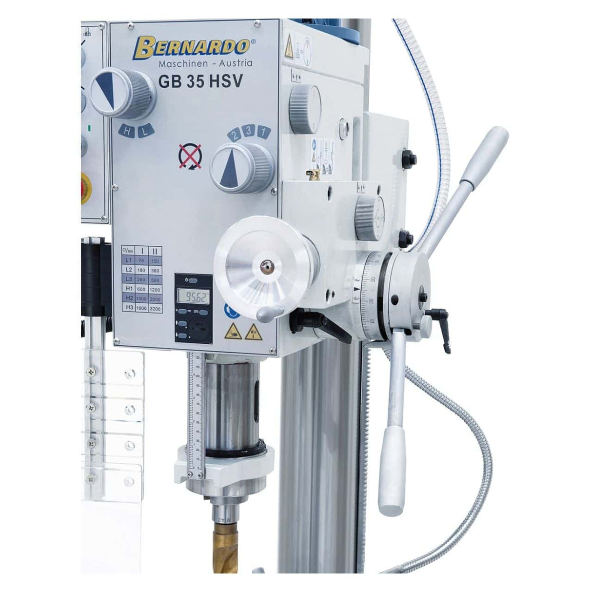 GB 35 HSV gear drill with coolant system 