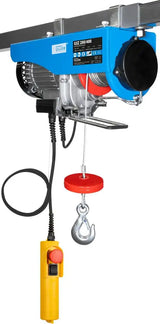 Paranco elettrico Güde GSZ 200/400 – portata 200 kg in tiro diretto o 400 kg con carrucola, fune 12 m