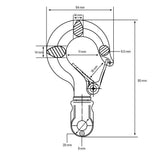 Paranco elettrico Güde GSZ 200/400 – portata 200 kg in tiro diretto o 400 kg con carrucola, fune 12 m