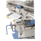 Bernardo Fresatrice universale UWF 150 V Servo con DRO a 3 assi