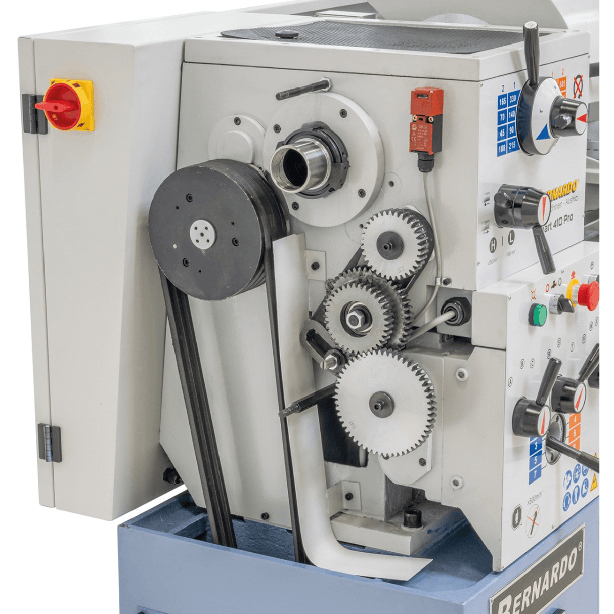 Tornio parallelo Bernardo Smart 410 x 1000 Pro con DRO 3 assi