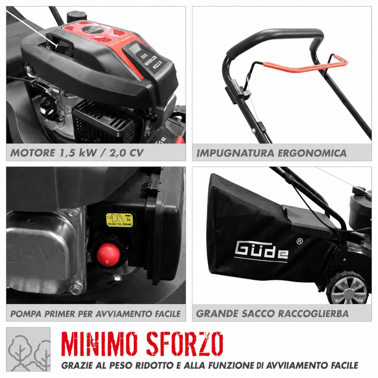 Tosaerba Güde ECO WHEELER 412.2 P