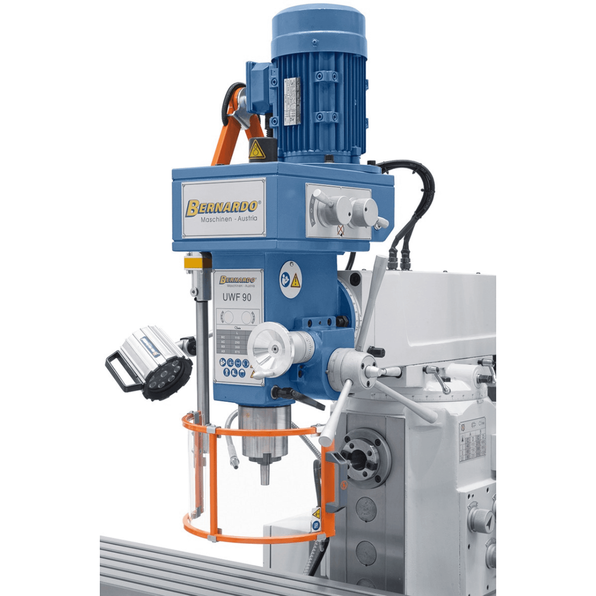 Bernardo Fresatrice universale UWF 90-1270 con display 3 assi