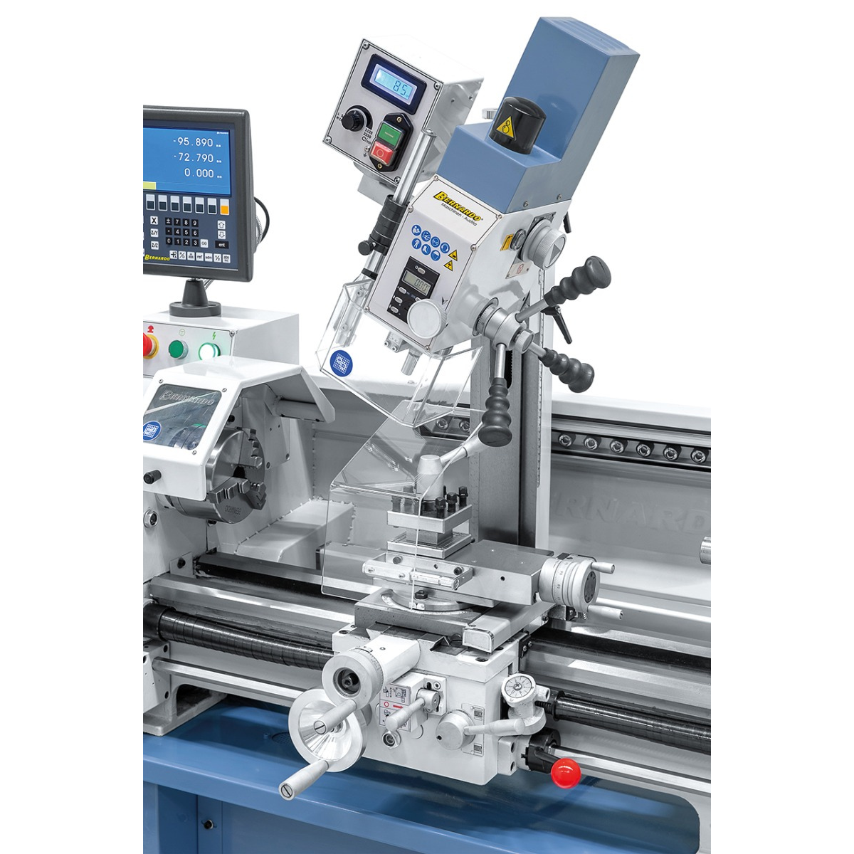 Tornio fresatrice Bernardo Proficenter 650 G con DRO 2 assi