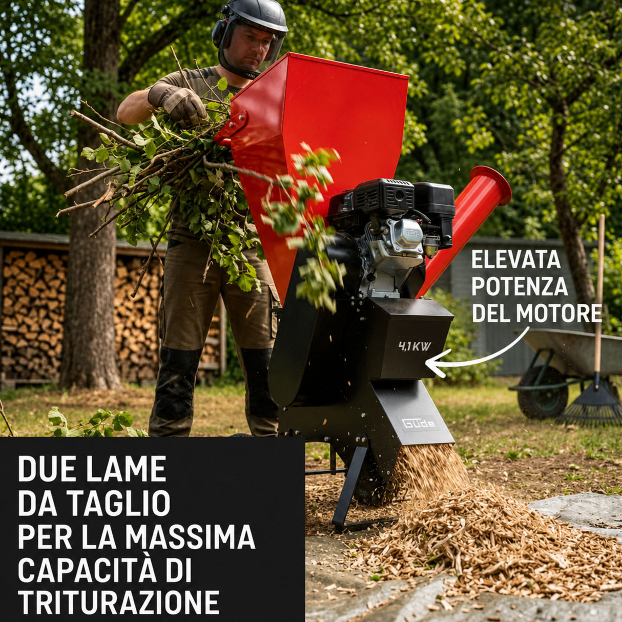 Trituratore a benzina Güde GH 651 B