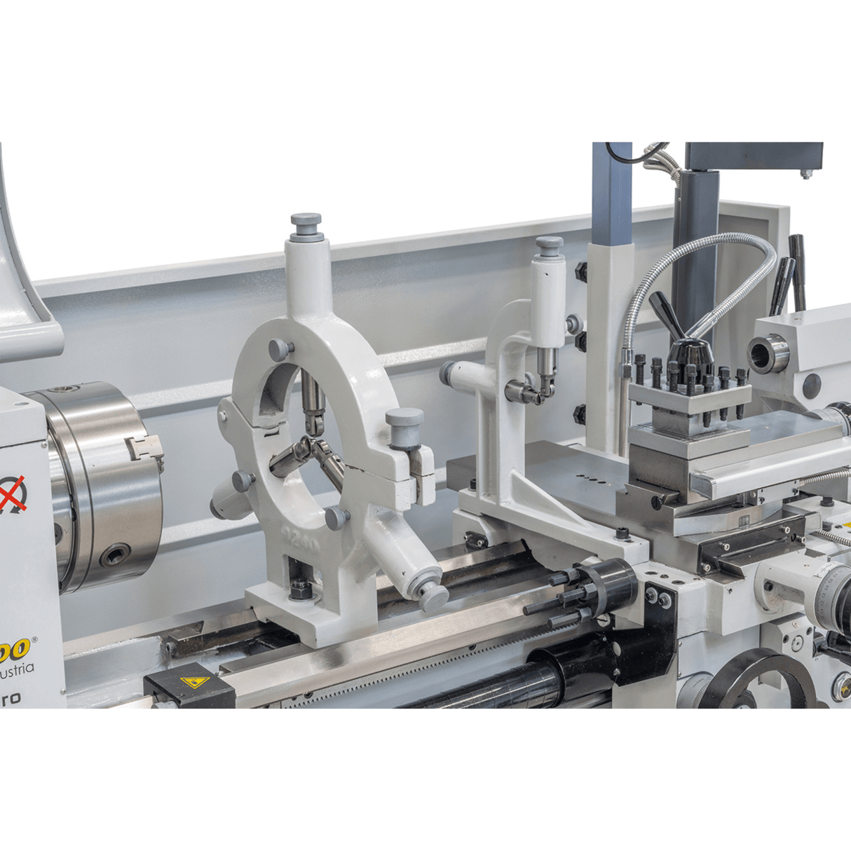 Tornio parallelo Bernardo Smart 410 x 1000 Pro con DRO 3 assi