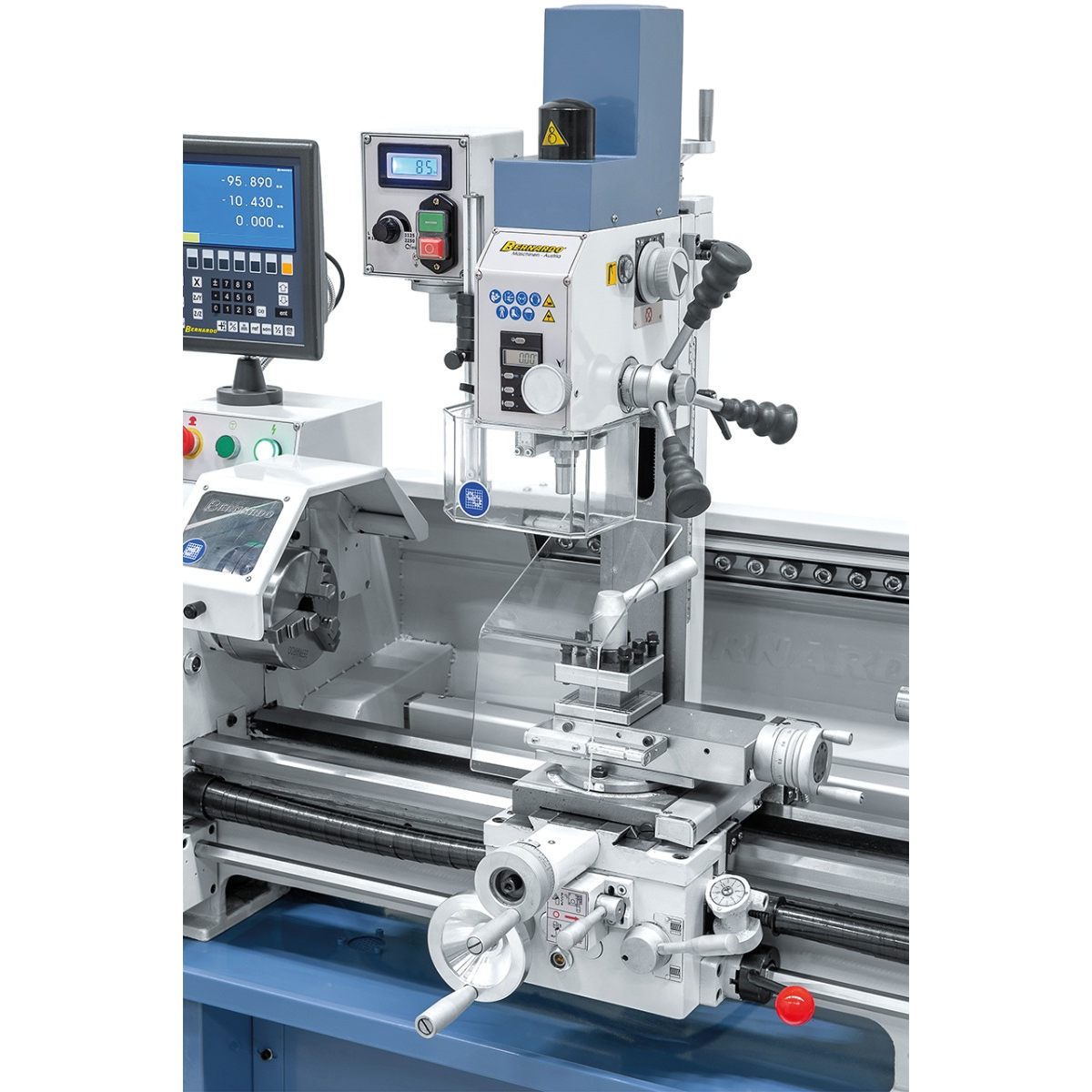 Tornio fresatrice Bernardo Proficenter 650 G con DRO 2 assi