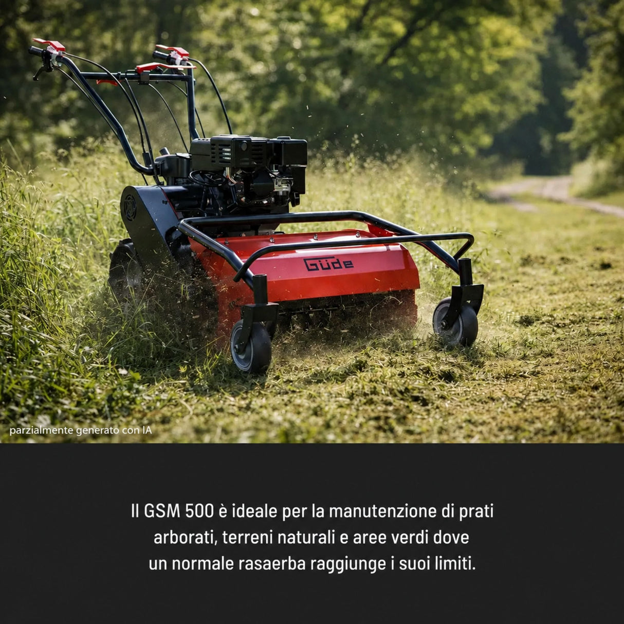 Trinciatrice a Flagelli Güde GSM 500