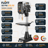 Trapano a colonna Flott SB P40 STG PV Electronic