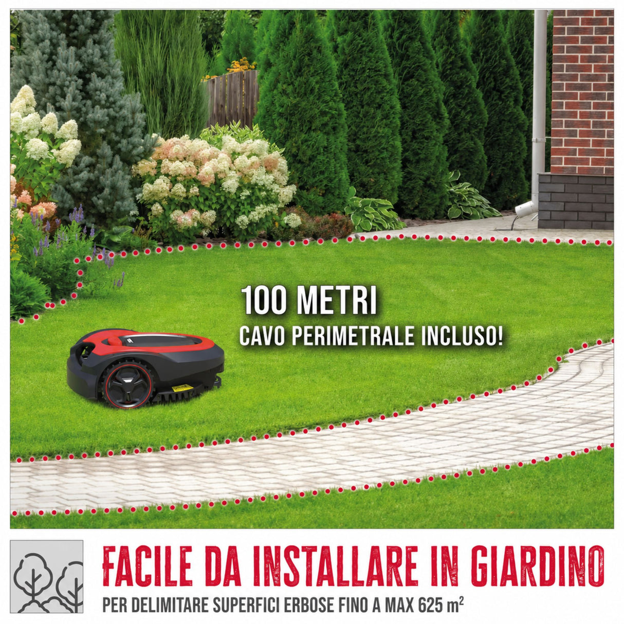 Utensile da giardinaggio Guede Güde Robot tagliaerba GRR 180.1