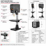 Trapano a colonna Flott SB 40 MV Plus