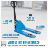 Carrello elevatore manuale Güde 2500 kg –  PU (forche 800 mm)