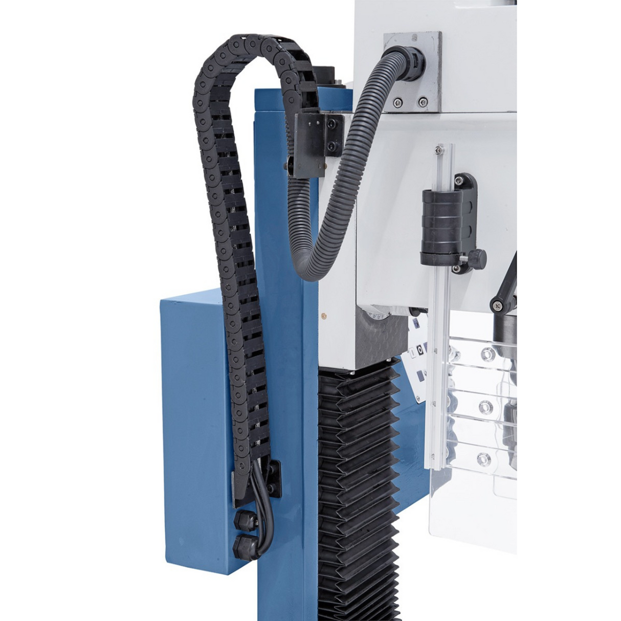 KF 28 Top drilling and milling machine with 3-axis feed and digital display
