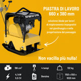 Attrezzatura edile Guede Piastra vibrante GRP 125