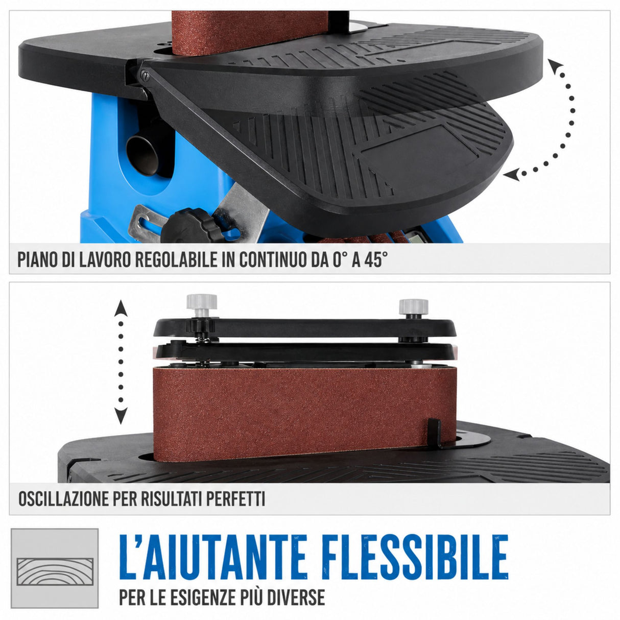 Levigatrice a mandrino oscillante Guede GSBSM 500 – 500 W