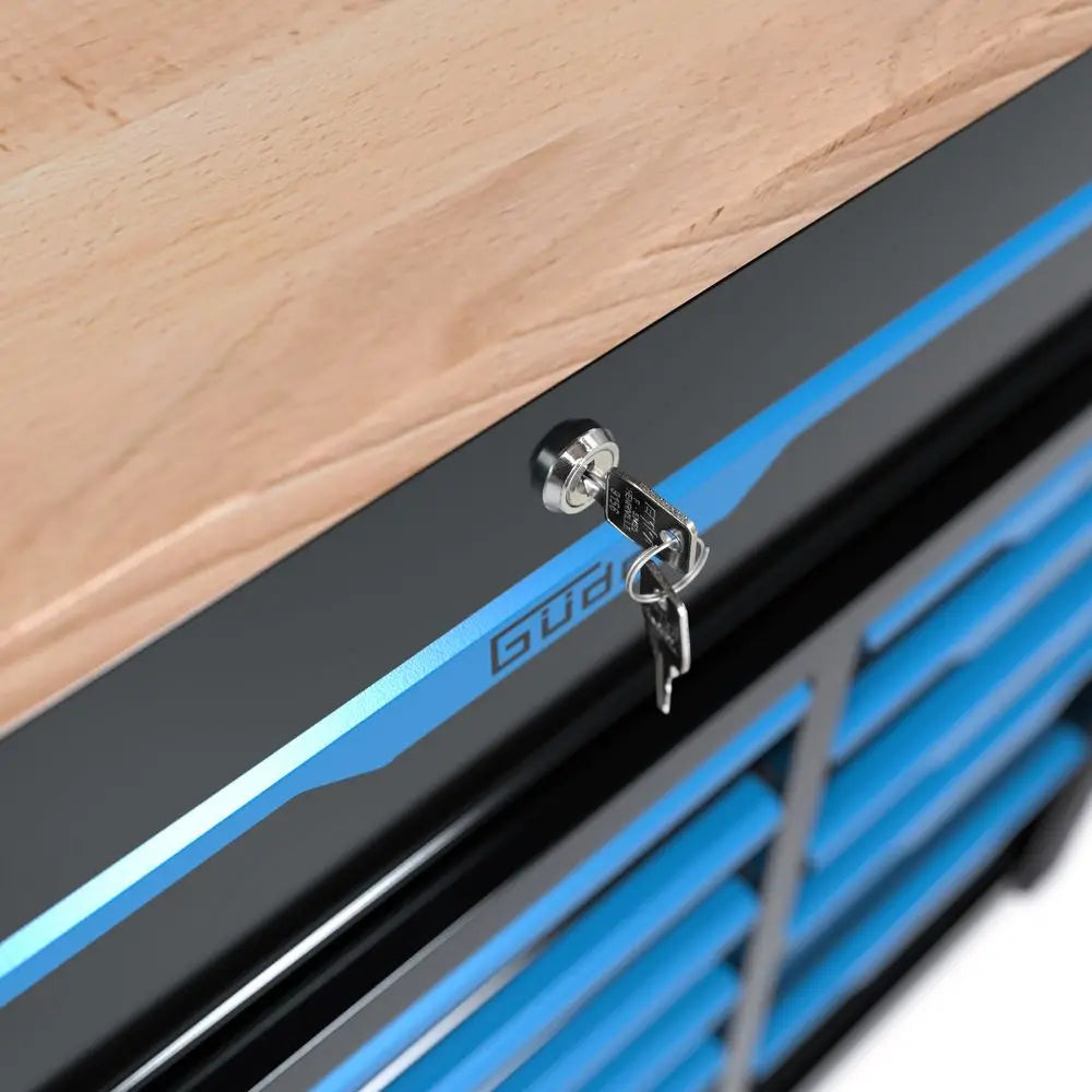 Carrello portautensili con banco Güde GW 12S – 12 cassetti 400Kg