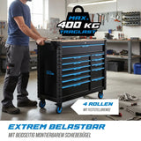 Carrello portautensili con banco Güde GW 12S – 12 cassetti 400Kg