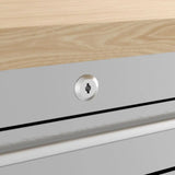 Carrello portautensili con banco GW 5 INOX – Acciaio inox su ruote