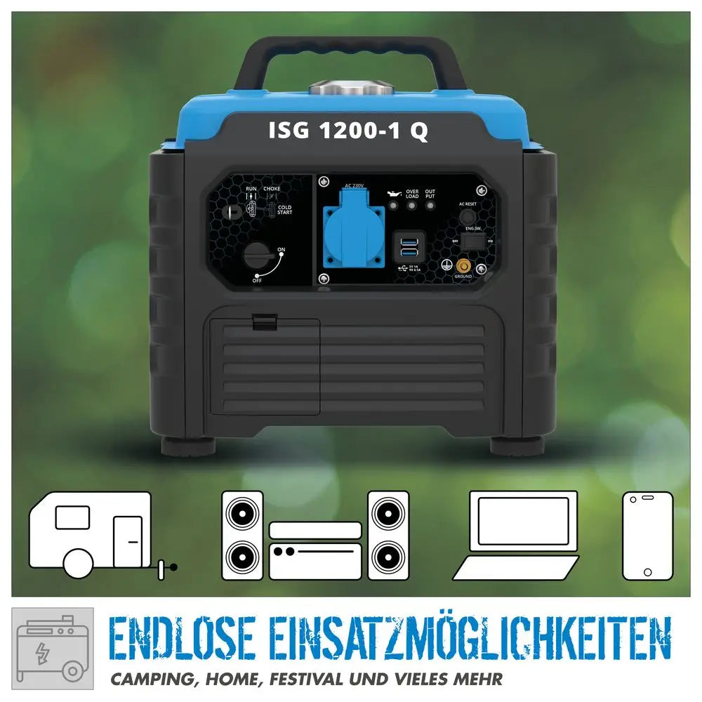Guede Generatore di corrente inverter 1200 W ISG 1200-1 Q