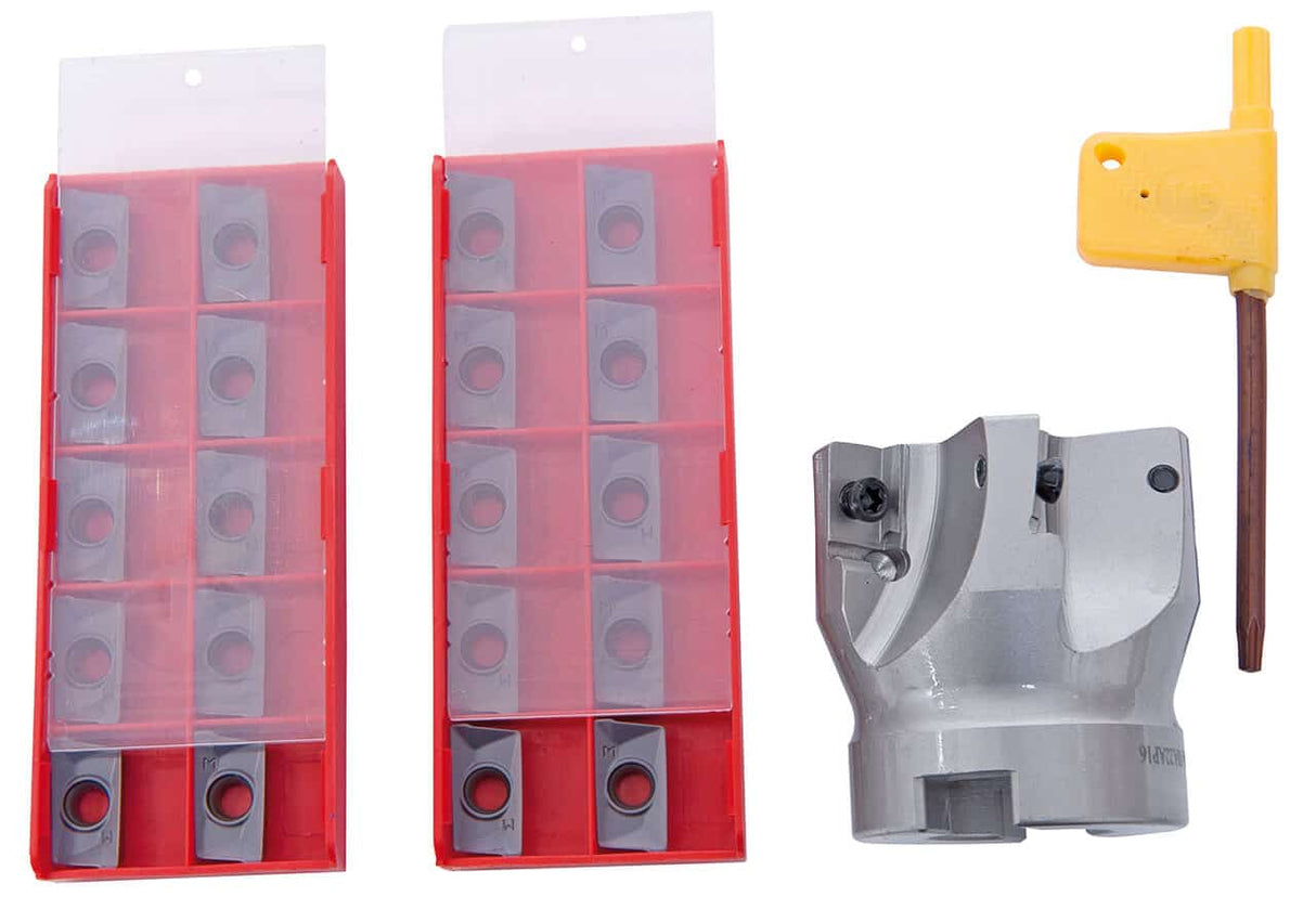 Fräsersatz für ebene und schräge Flächen, Durchmesser 40 mm / Schaft B 16