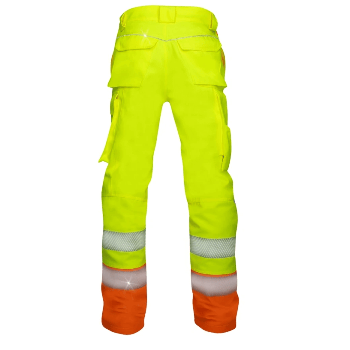Pantaloni da lavoro ARDON® alta visibilità Classe 3 tg L – Giallo/Arancione